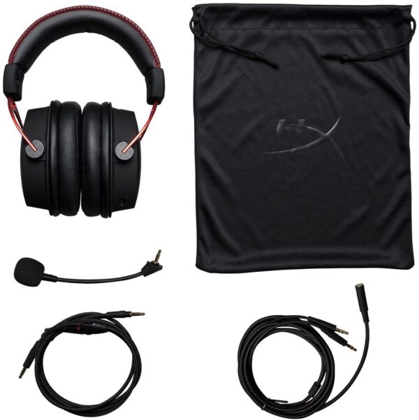 Audifonos HyperX Cloud Alpha Black/Red 3,5mm PC