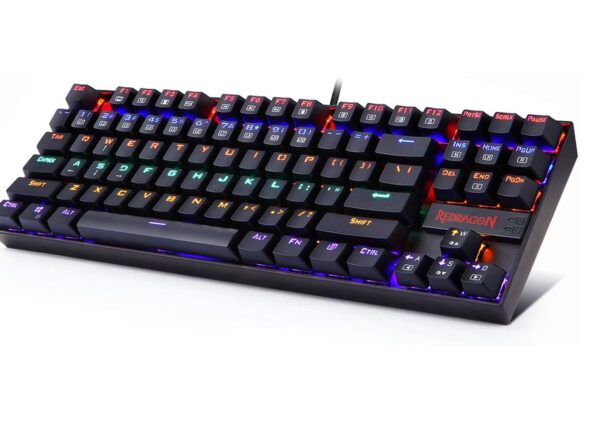 Teclado Gamer Redragon Kumara k552 RGB Sw Red Español