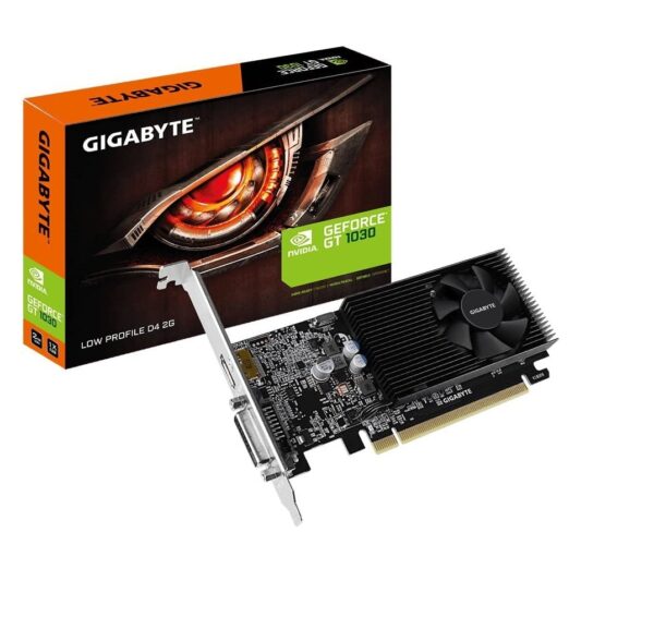 Tarjeta de Video Gigabyte GT1030 2GB DDR4 DVI HDMI 2