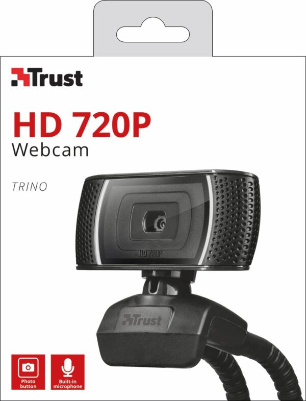 Camara Web Trust Trino HD Microfono Integrado