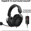 Audífono Hyperx Cloud Alpha S, Sonido Envolvente 7.1 Negro