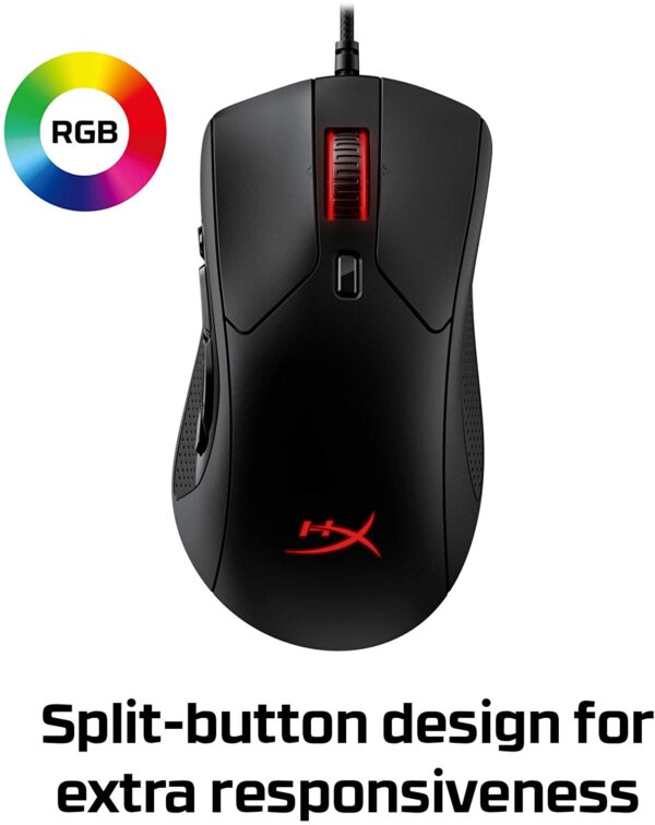 Mouse Gamer HyperX Pulsefire Raid RGB USB