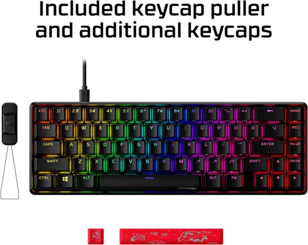 Teclado Gamer HyperX Alloy Origins 65 SW HX RED