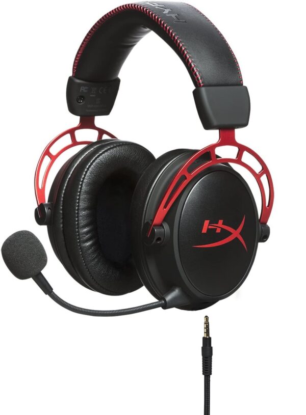 Audifonos HyperX Cloud Alpha Black/Red 3,5mm PC