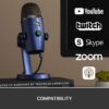 Micrófono Blue Yeti Nano Streaming Podcast Usb Azul