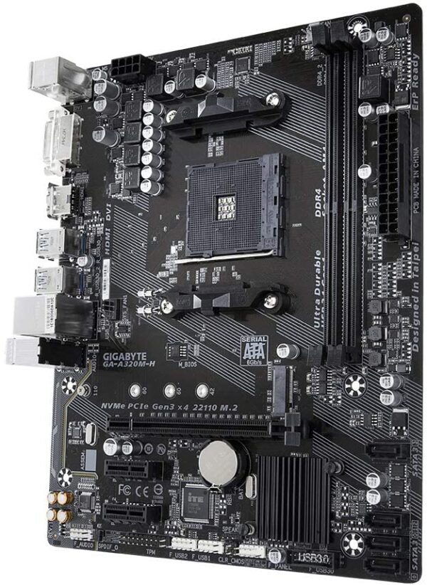 Placa Madre Gigabyte A320m-h Ud Amd Am4