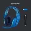 Audífonos Logitech G733 Lightspeed Inalambrico RGB Azul