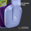 Audífonos Logitech G733 Lightspeed Wireless RGB LILA
