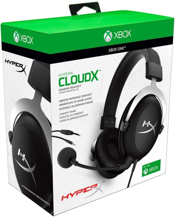 Audifono Gamer HyperX CloudX Gaming Xbox Negro Gunmetal