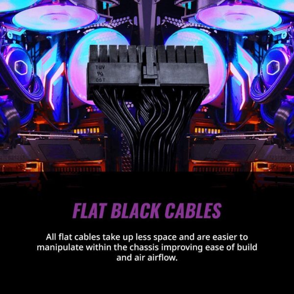 Fuente de Poder Cooler Master 650W V2 80 Plus Bronce