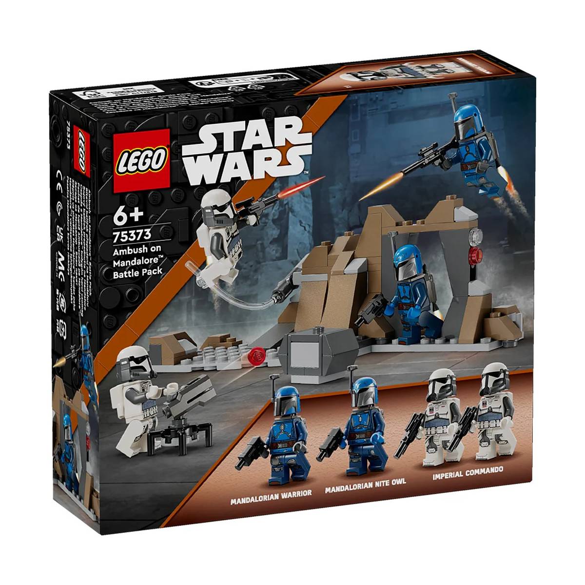 LEGO Star Wars: COMBATE: EMBOSCADA EN MANDALORE 75373 - Imagen 4