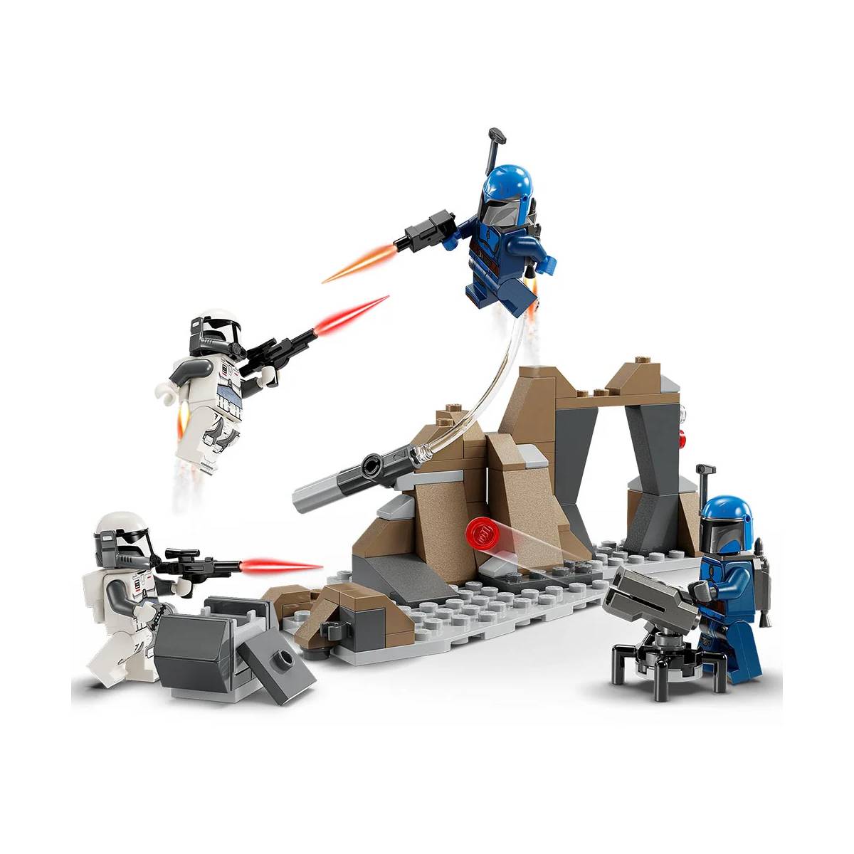LEGO Star Wars: COMBATE: EMBOSCADA EN MANDALORE 75373 - Imagen 2