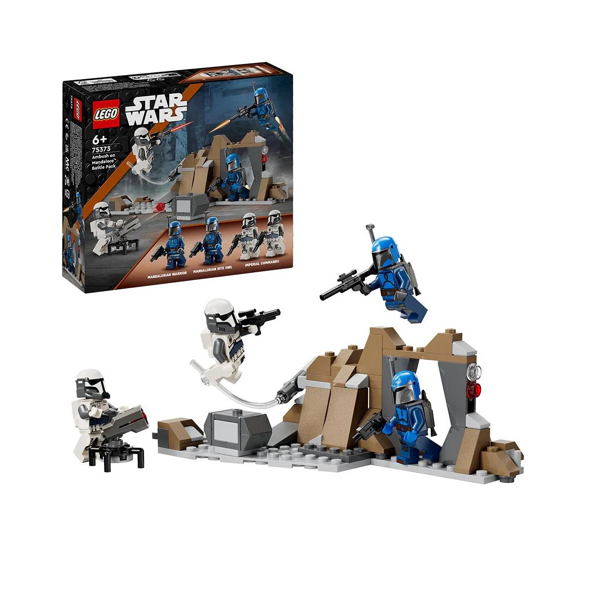 LEGO Star Wars: COMBATE: EMBOSCADA EN MANDALORE 75373