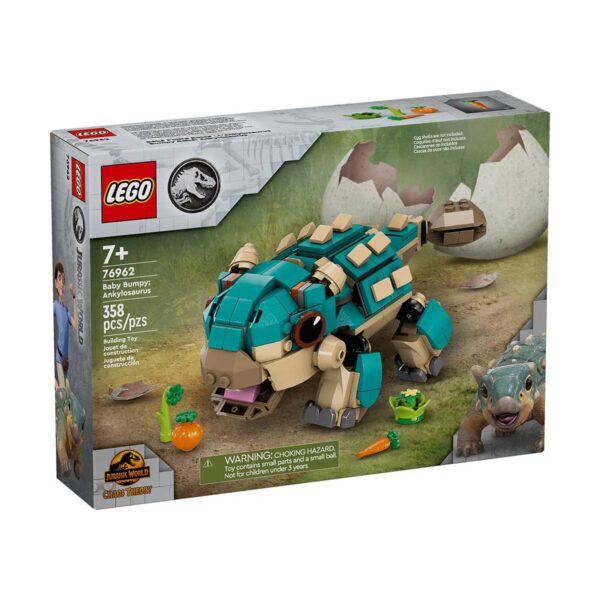 LEGO Jurassic World: BUMPY BEBÉ ANKYLOSAURUS 76962 - Imagen 4