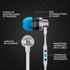 Audifonos Gamer Logitech G333 KDA In-Ear c/Microfono 35mm - Imagen 3