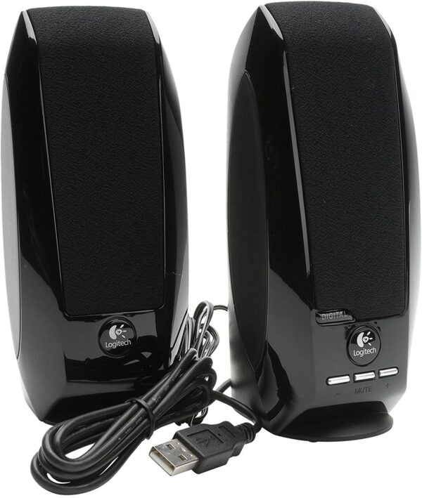 Parlantes Logitech S150 USB/3.5mm Audio 2.0 con controles