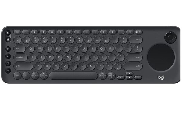 Teclado Logitech Smart TV K600 Bluetooth c Touchpad Graphite