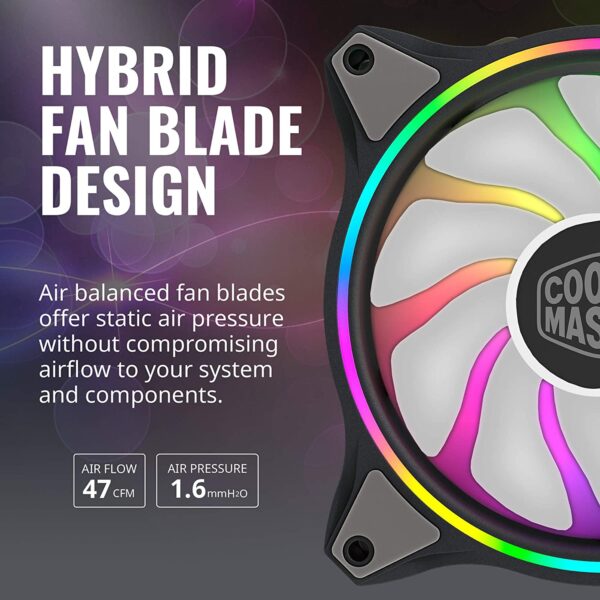 Ventilador Cooler Master Masterfan MF120 Halo ARGB