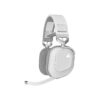Audifono Corsair HS80 RGB Wireless - White