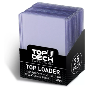 Top loader Top Deck pack 25 (76mm-102mm)