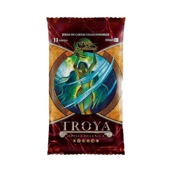 Pack x3 Display 24 Sobres Troya Odisea Helénica Myl