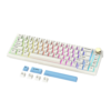 Teclado Gamer Fantech MAXFIT 67 MK858 White SW Brown