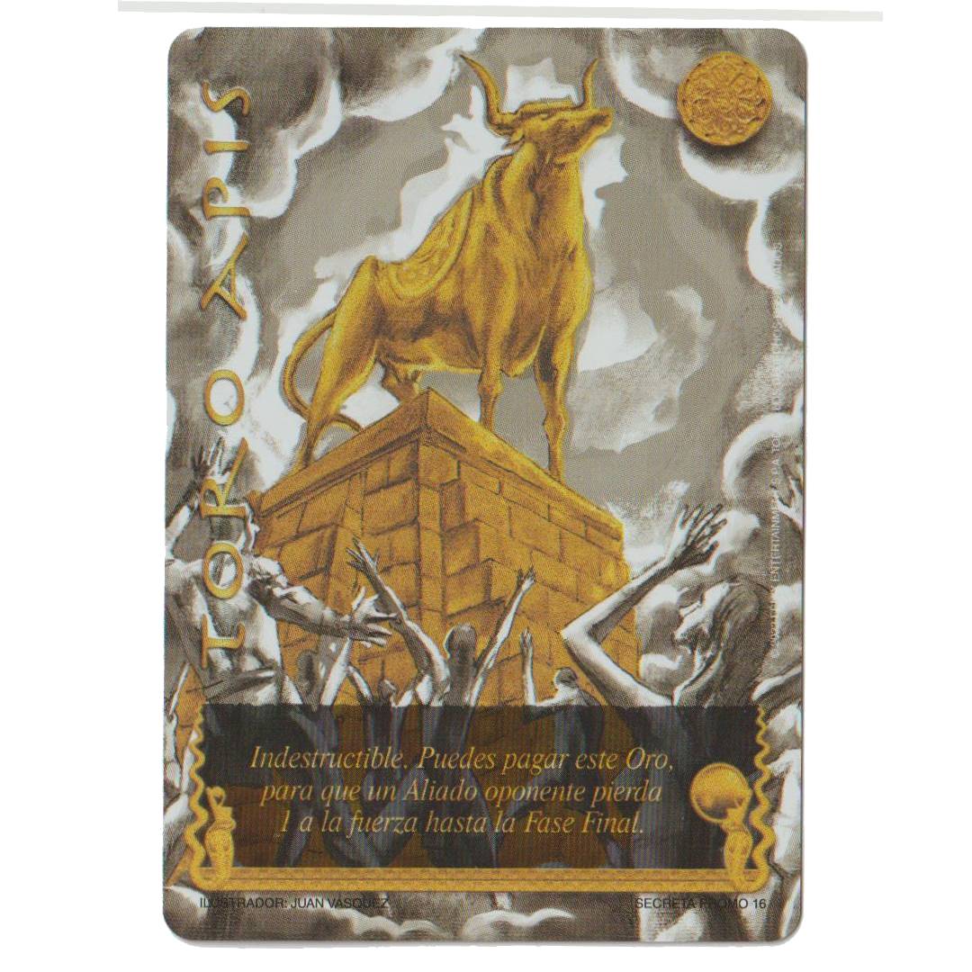 Carta Promo Secreta Toro Apis Myl Progaming