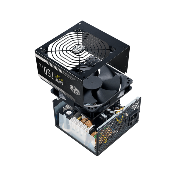 Fuente de Poder Cooler Master 750W MWE V2 80+ Gold Modular