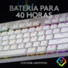 Teclado Gamer Logitech G915 TKL BLANCO RGB mecanico - Imagen 2