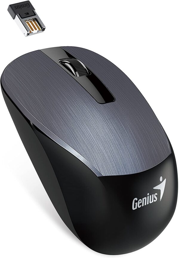 Mouse Genius Inalámbrico NX-7015 Gris BlueEye 1200 dpi