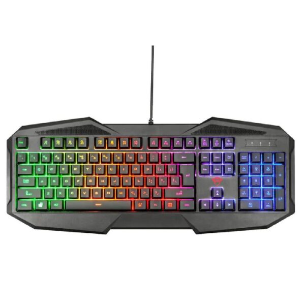 Teclado TRUST Alambrico Ilum GXT830RW