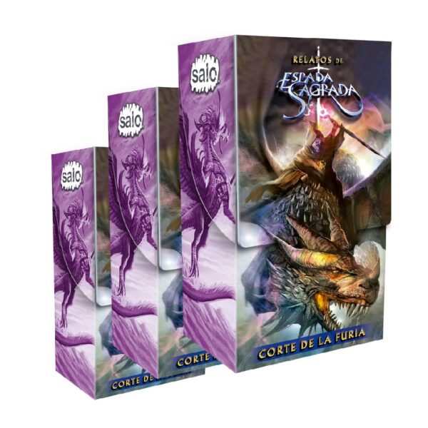 Pack X3 Relatos Espada Sagrada Corte de la Furia Sobres 3.0