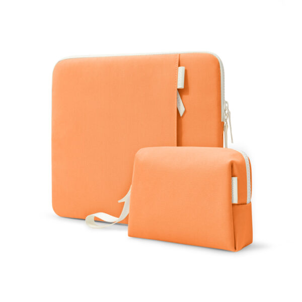 Tomtoc A23 Funda Lady Mac14''+ organizador Naranja A23D2O1