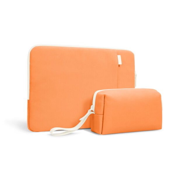 Tomtoc A23 Funda Lady Mac14''+ organizador Naranja A23D2O1