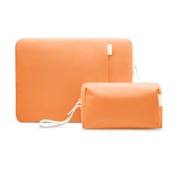 Tomtoc A23 Funda Lady Mac14''+ organizador Naranja A23D2O1