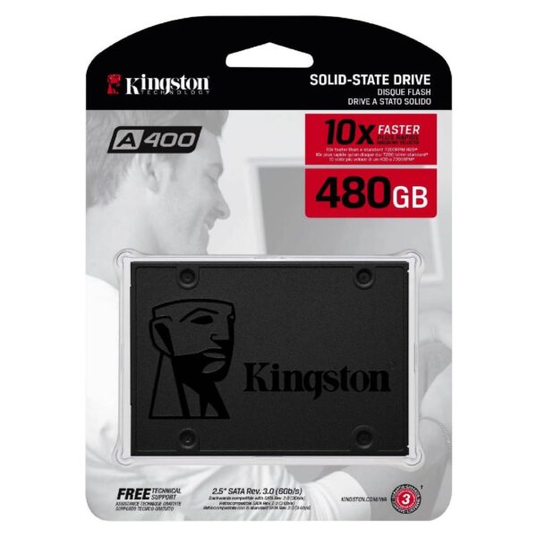 Disco Duro SSD Kingston A400 480 GB 2.5