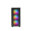Gabinete Gamer Fantech Aero Cg80 Negro 4 Fan Rgb Incluidos