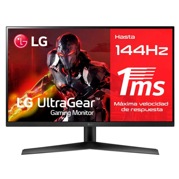 Monitor Gamer LG UltraGear de 27“ (IPS, Full HD, HDR 10, FreeSync, Vesa)