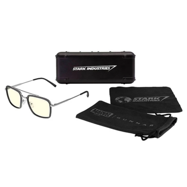 Lentes Gamer Gunnar Tony Stark Clear Bundle by Marvel