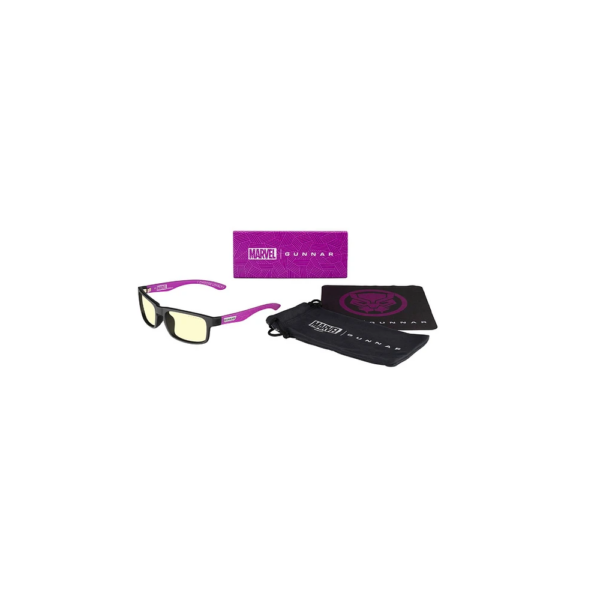 Lentes Gamer Gunnar Enigma Black Panther Amber by Marvel