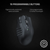 Mouse Gamer Razer Naga V2 Hyperspeed 19 botones