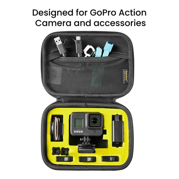 Tomtoc Estuche de almacenamiento para camara/ GoPro - Gris