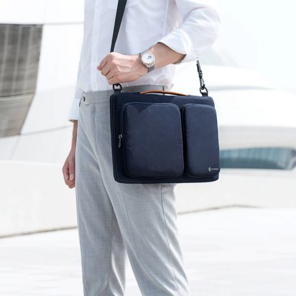 Tomtoc Bolso Hombro A42 Notebook/macbook 16" Azul Oscuro