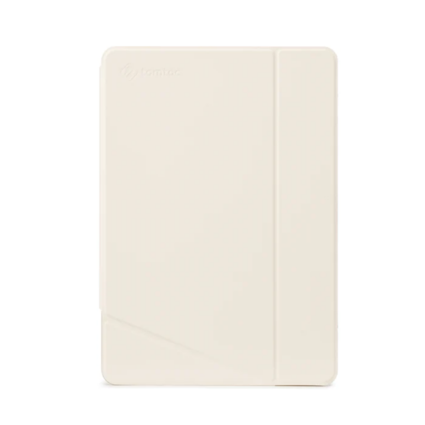 Tomtoc Funda vertical para iPad 10.2" - Blanco