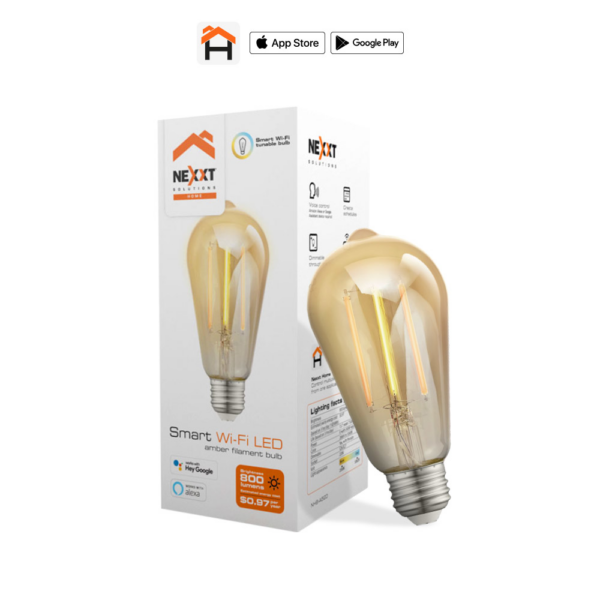 Ampolleta Inteligente E27 LED WIFI Nexxt Smart