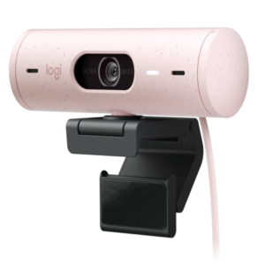 Camara Web Logitech Brio 500 Rose USB-C FullHD 30fps