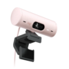 Camara Web Logitech Brio 500 Rose USB-C FullHD 30fps