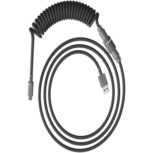 Cable para Teclado HyperX Coiled USB-C Gris