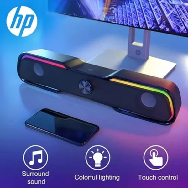 Parlante Multimedia HP Stereo DHE-6002 LED