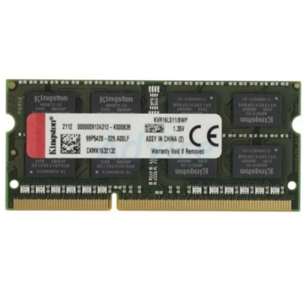 Memoria RAM Kingston (1 x 8GB | SO-DIMM DDR3L-1600)